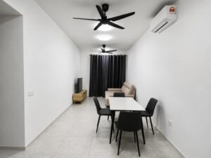 Teja Subang Jaya 2 bedroom fully furnished condo for rent Caption:
