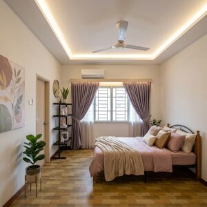 Large fully furnished single room with linked bathroom in Bandar Puteri Puchong